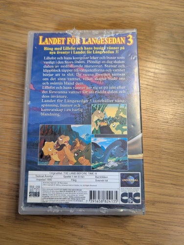 Ex-Rental! Landet För Längesedan 3 VHS