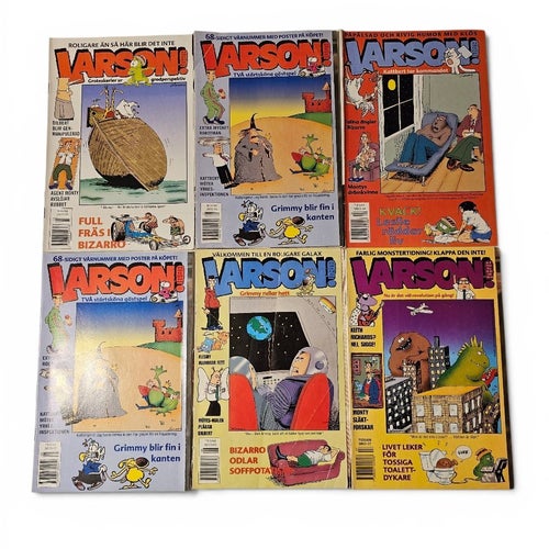 Larson! Serietidningar - 12 st 1999