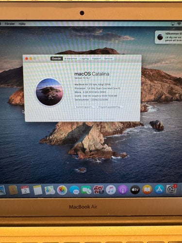 MacBook Air 13 tum (tidigt 2014)