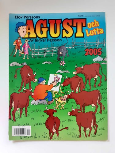 Agust och Lotta av Ingvar Persson, 2005 Seriealbum