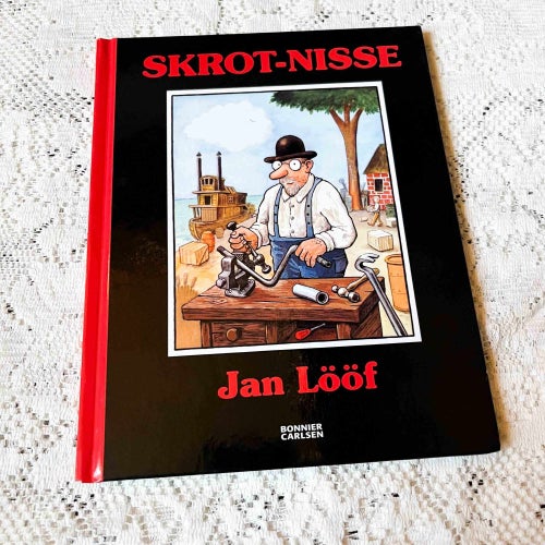 Skrot-Nisse Skrotnisse Jan Lööf Barnbok Bilderbok Bonnier Saga Retro