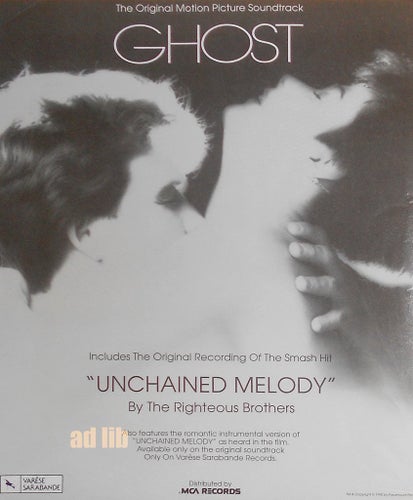 GHOST - THE ORIGINAL MOTION PICTURE SOUNDTRACK, TIDNINGSANNONS 1990