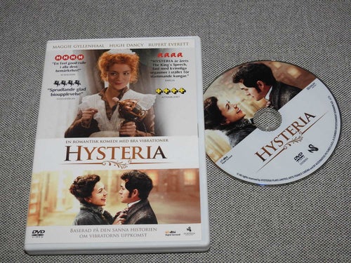 Hysteria DVD Romantisk Komedi Maggie Gyllenhall Hugh Dancy