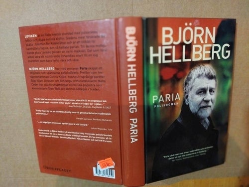 Paria av Björn Hellberg. bok. Very Fine plus