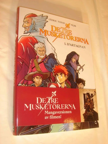 De tre musketörerna 1 D'Artagnan MANGA svenska NY OLÄST