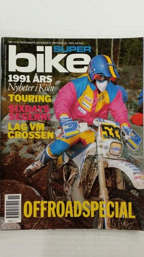 Super Bike nr 11-12 1990: Aprilia 600 Pegaso, Yamaha XT 600 E, Honda NX 650