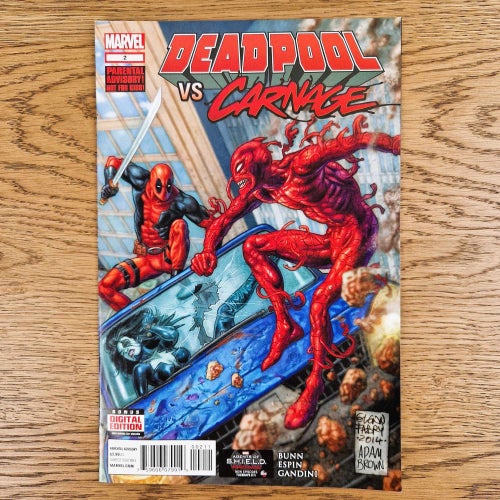 Deadpool vs Carnage 2 2014 Marvel Comic