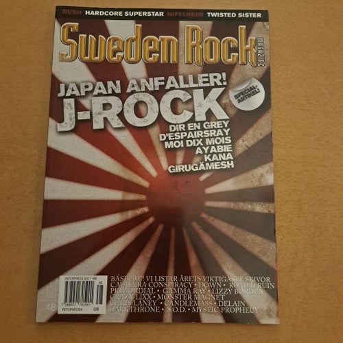 Sweden Rock Magazine - Japan Anfaller! J-Rock