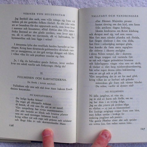 Verner von Heidenstam: Dikter