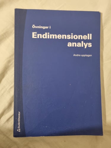 Övningar i Endimensionell analys Andra upplagan