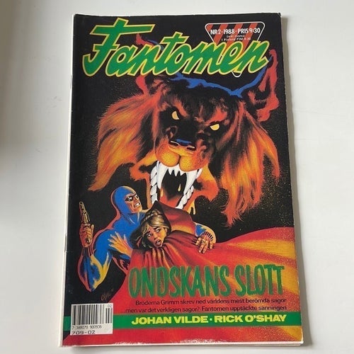 Fantomen NR 1-5, årtal 1988