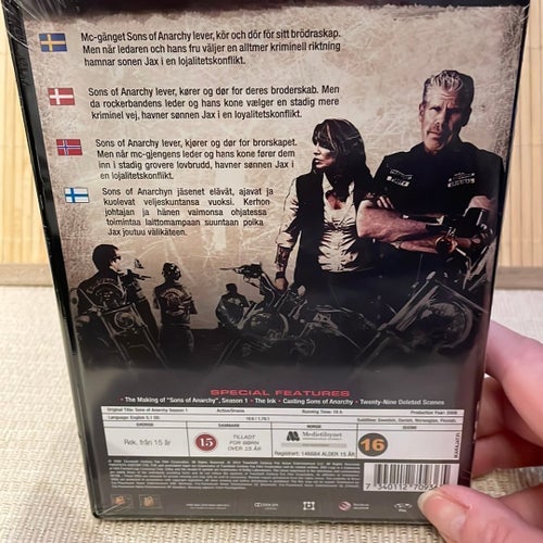 Sons of Anarchy - Säsong 1 - NY - DVD