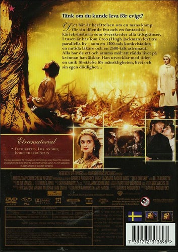Fountain (2006) Darren Aronofsky med Hugh Jackman, Rachel Weisz