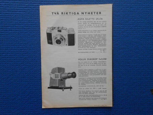 Prisändringslista Molander och Son 1953