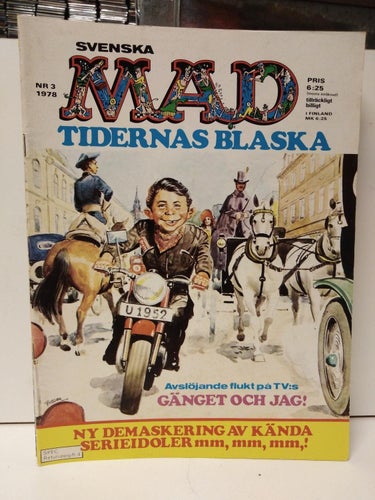 Svenska Mad 1978 nr 3. Fine