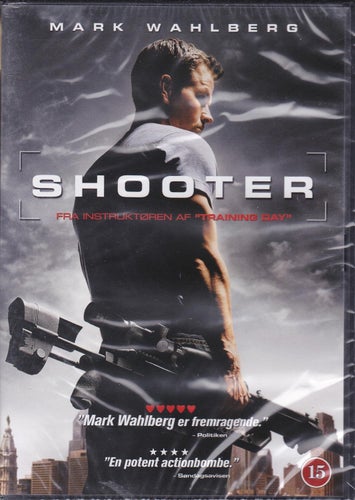 DVD - Shooter (Mark Wahlberg, Rhona Mitra, Danny Glover, Kate Mara) Inplastad