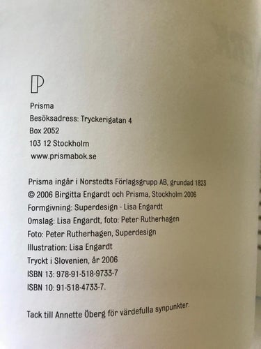 STICKVERK 40 PROJEKT FRÅN AVIGAN TILL RÄTAN Birgitta Engardt 2006