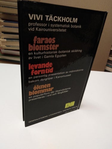 Levande forntid - Vivi Täckholm. bok, inbunden. Very Fine