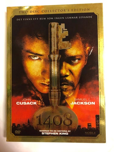 DVD 1408 Two Disc Collectors Edition Stephen King INPLASTAD