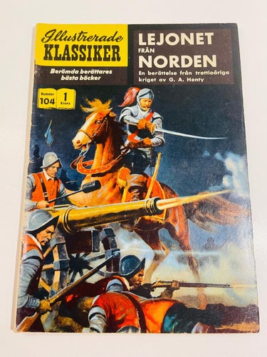 Illustrerade Klassiker  Nr 104  - Första utgåva !