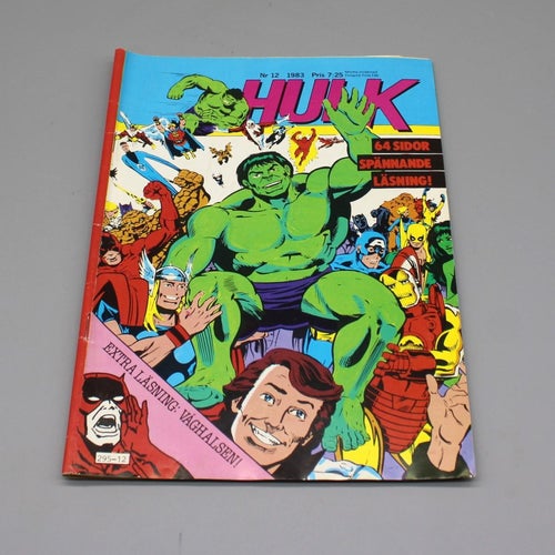 Serietidning - Hulk nr 12 1983 - Extra läsning: Våghalsen