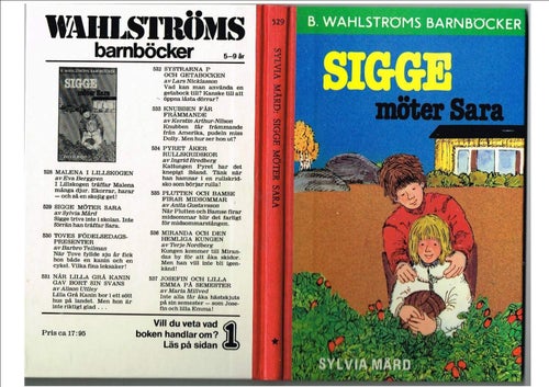 SIGGE MÖTER SARA - Sylvia Mård (1981)