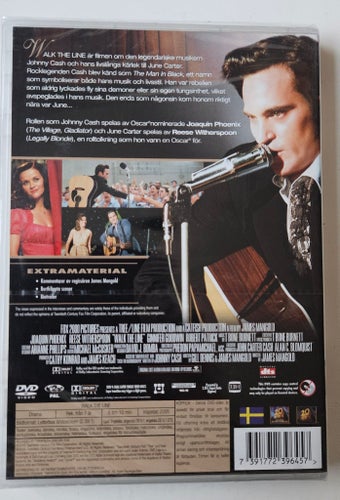 Walk the Line - DVD (En film om den legendariske musikern Johnny Cash)