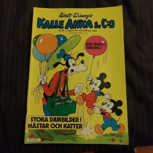Kalle anka o co 1974 -nr 31