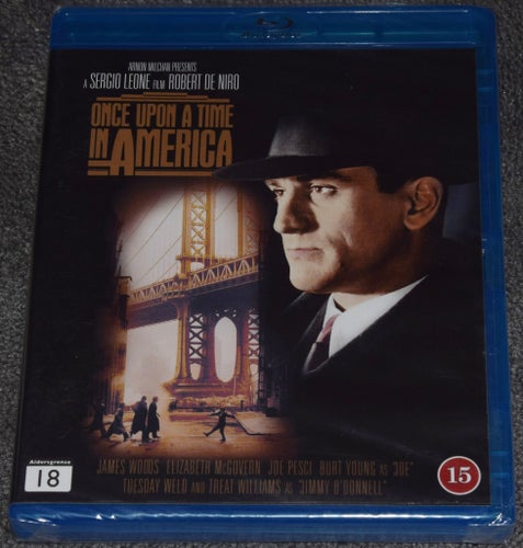 Once Upon A Time In America - Blu-Ray - Svensk Text - NY