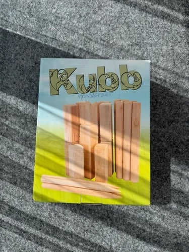 Kubb - Vikingaspelet Kubbspel i kartong
