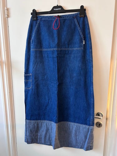 Lång jeanskjol retro Friday - KappAhl