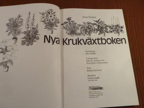 NYA KRUKVÄXTBOKEN, 1979,  BÖCKER