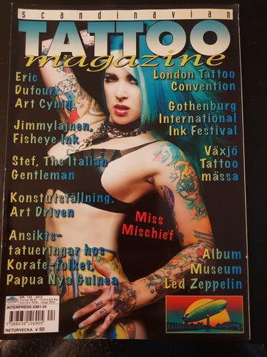 Scandinavian tattoo magazine nr 124 - 2012