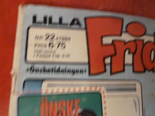 LILLA FRIDOLF, NR 22 - 1984, TIDNING