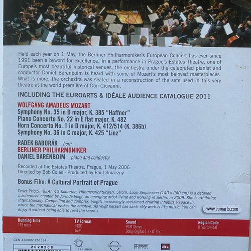 BERLINER PHILHARMONIKER - MOZART - VARIOUS SYMPHONIES