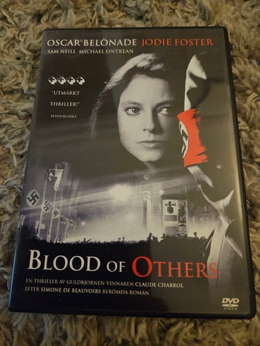 BLOOD OF OTHERS.JODIE FOSTER DVD (SV text)