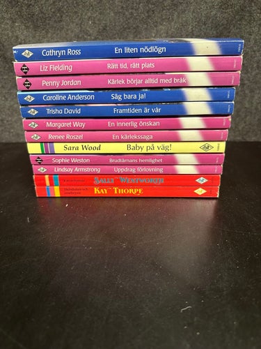 12 st. Harlequin Romantik Special - Bokpaket