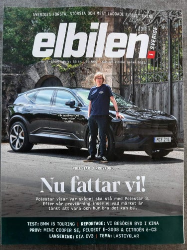 Elbilen 5 2024: Polestar 3, Mini Cooper SE, Peugeot E-3008, Citroën ë-C3, BMW i5