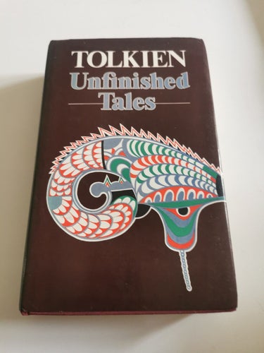 Unfinished tales first edition and print Tolkien 1980 Unwin