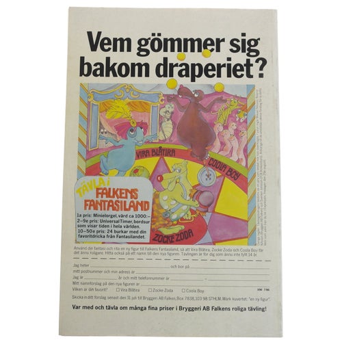 Agent X9 - 1986 - NR 7 - Dödlig trio