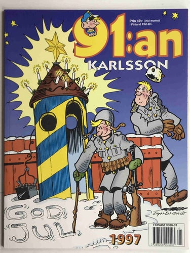 91:an Karlsson Julalbum 1997: Oläst!