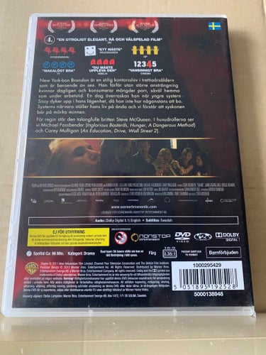 Shame, Dvd