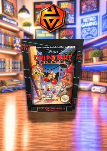Nintendo 8-Bit spelställ / Display box. Skyddsbox medföljer!