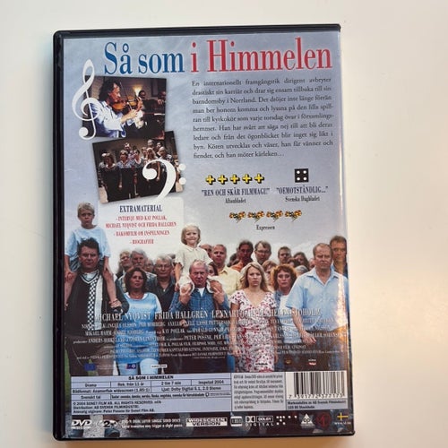 Så som i Himmelen (DVD)
