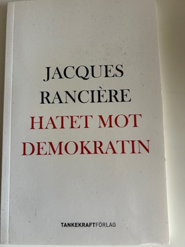 HATET MOT DEMOKRATIN och Civil olydnad
