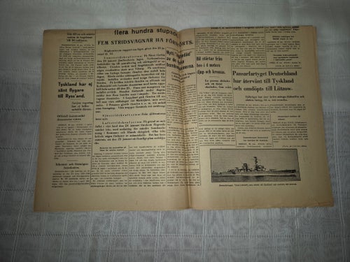 Åbo Underrättelser 26 jan 1940