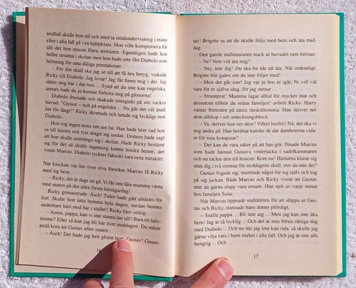 Diabolo, livräddaren (ungdomsbok, hästar)