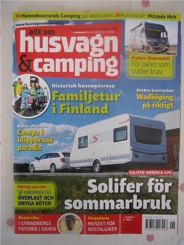 Allt om Husvagn & Camping Nr:6-2015