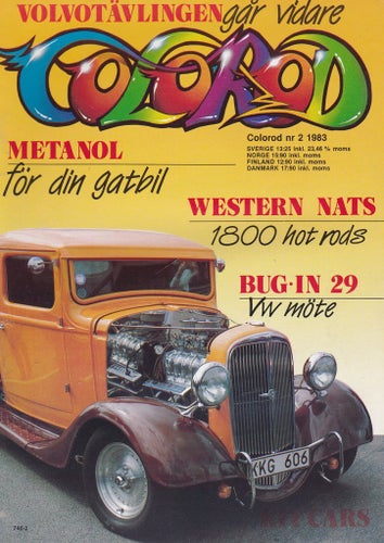Colorod 1983-2 Ac Cobra Replika Test...Chevrolet Bel Air 54