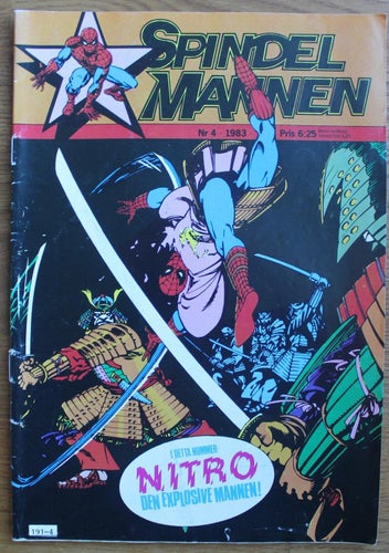 SPINDELMANNEN 1983 NR 4
